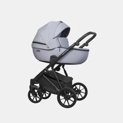 Коляска Riko Basic Montana Ecco 3 в 1, 23 Grey серый