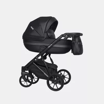Коляска Riko Basic Delta Ecco 3 в 1, 15 Black черный