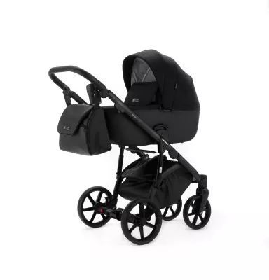 Коляска Adamex Nola Natura 2 в 1, N-11-Carbon