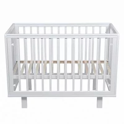 Кровать детская Pituso Mirage съемная стенка, Белый-белый