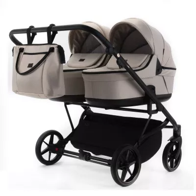 Коляска для двойни Adamex Leo Duo 2 в 1, DUO-TK20