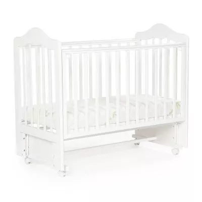 Кровать детская Bebizaro Fillmore маятник универсальный, White