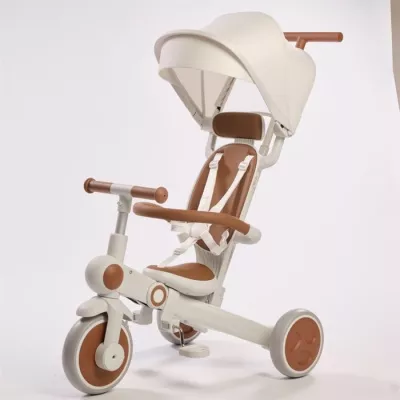 Детский трёхколёсный складной велосипед Mr Sandman A7 Белый