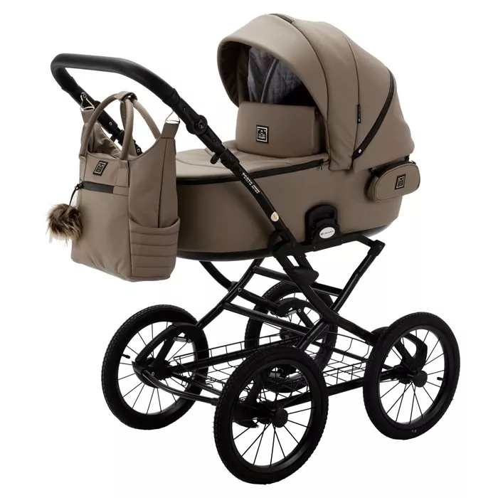 Коляска Adamex Porto Retro Deluxe 3 В 1 - PO-SA9