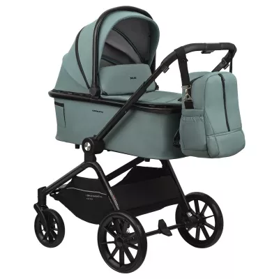 Коляска Indigo Solar 2 в 1, зеленый